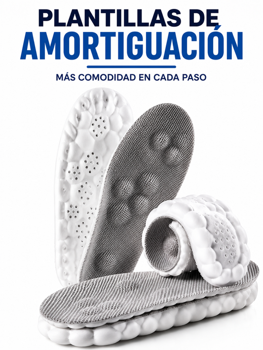 Plantilla ergonómica con tecnología 4D Cloud